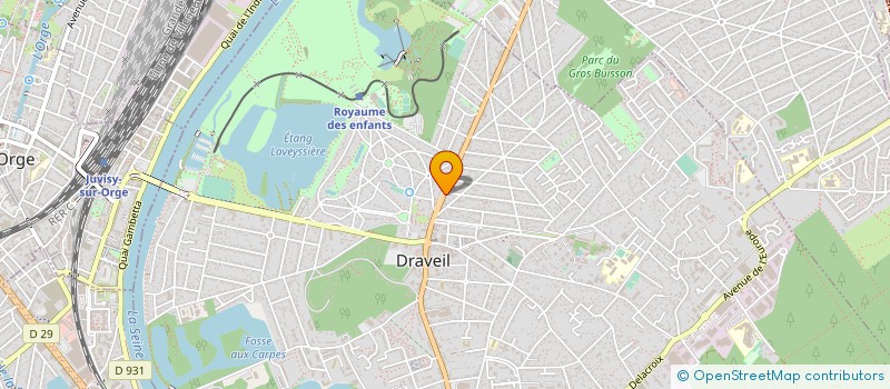 localisation de l'entreprise M.G.C. MULTIGESTION à DRAVEIL