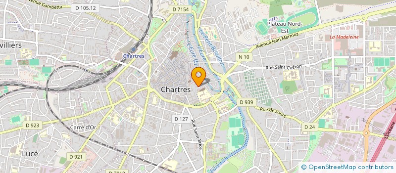 localisation de l'entreprise M.G. CAPITAL à CHARTRES