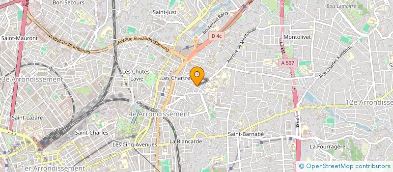 localisation de l'entreprise M&G CONCIERGERIE ET NETTOYAGE à MARSEILLE