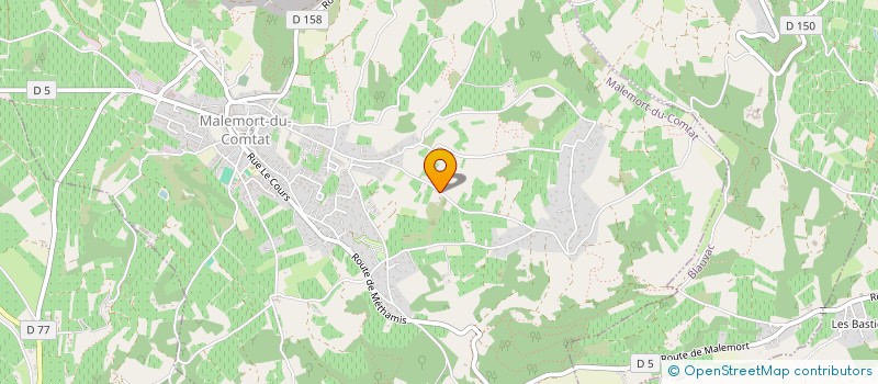 localisation de l'entreprise M G CONSTRUCTIONS  MALEMORT-DU-COMTAT