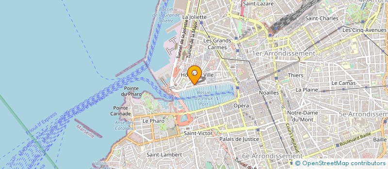 localisation de l'entreprise M.G CONSULTANT à MARSEILLE