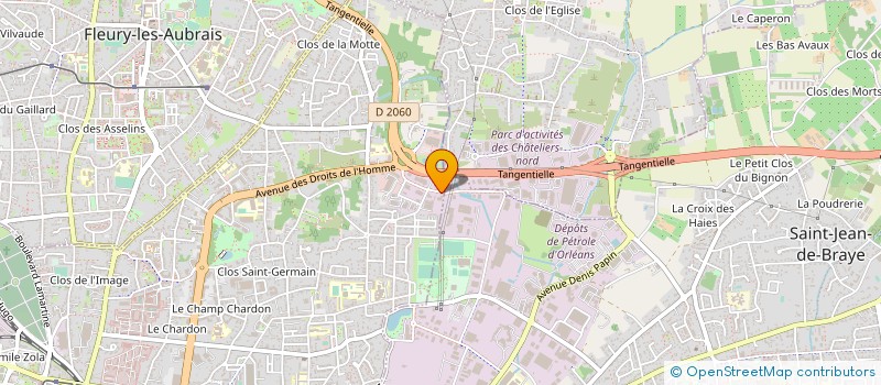 localisation de l'entreprise M & G CONSULTING à ORLEANS