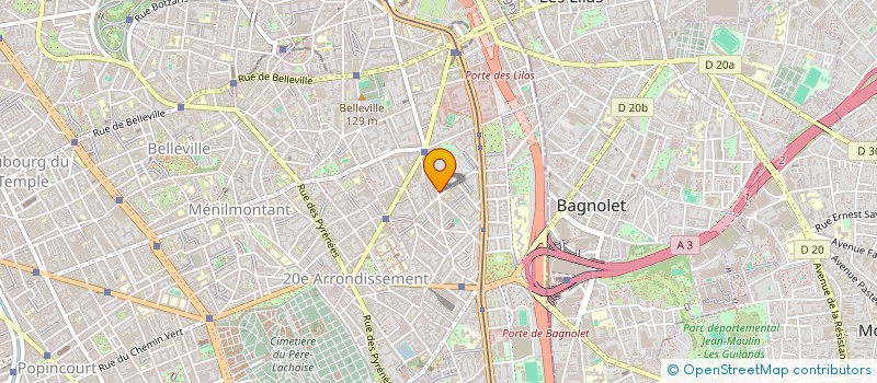 localisation de l'entreprise M.G CONSULTING  PARIS