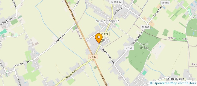 localisation de l'entreprise M.G.D  NEUVE-CHAPELLE