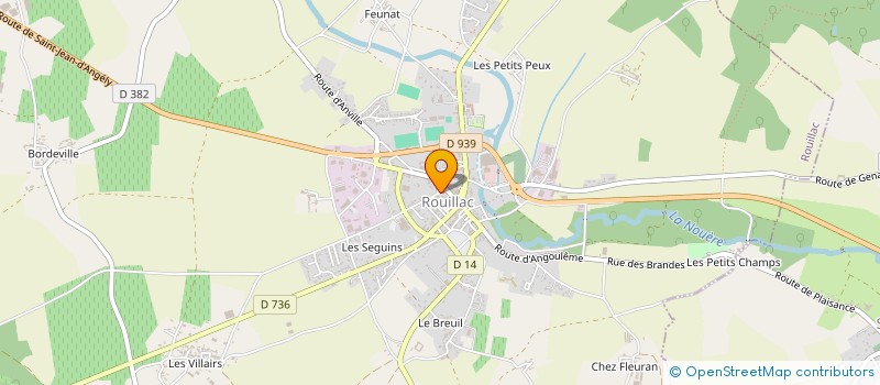 localisation de l'entreprise M G D DEVIGE SERGE à ROUILLAC