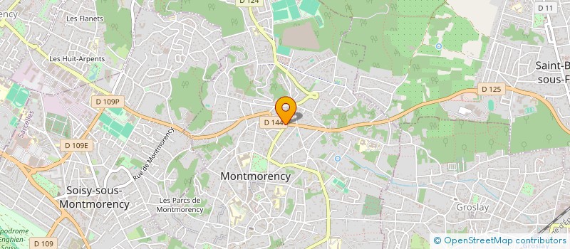 localisation de l'entreprise M.G.E. à MONTMORENCY