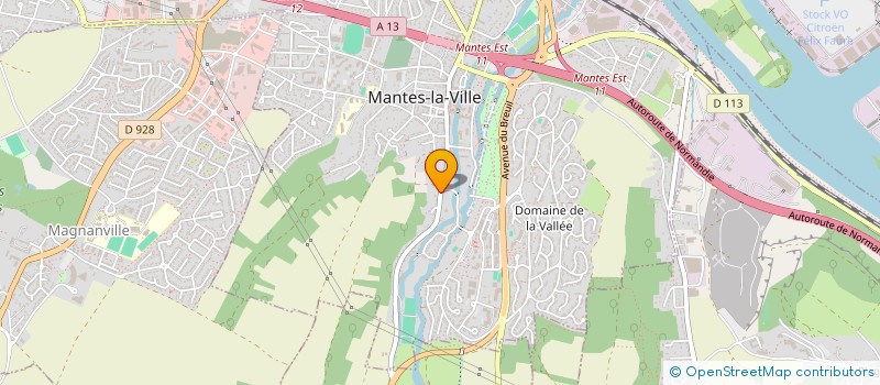 localisation de l'entreprise M G ENTRETIEN à MANTES-LA-VILLE