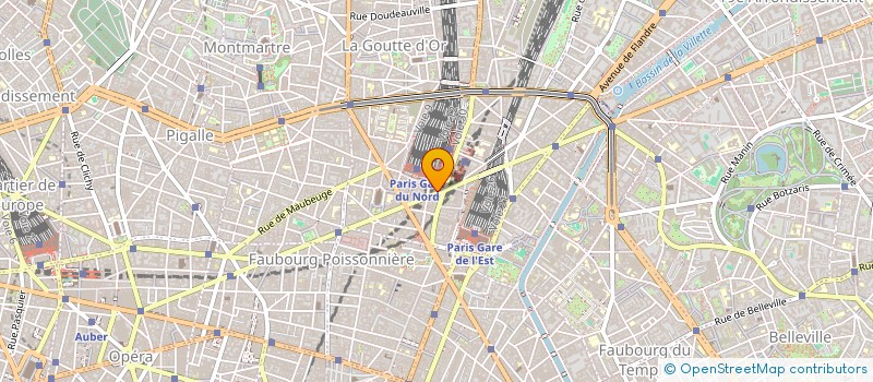 localisation de l'entreprise M.G.F. à PARIS