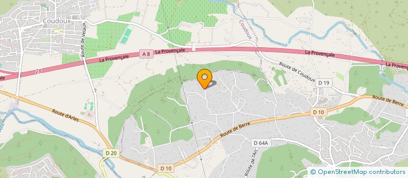 localisation de l'entreprise M.G. FINANCE & PATRIMOINE  VENTABREN