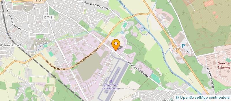 localisation de l'entreprise M&G HABITAT  HAGUENAU