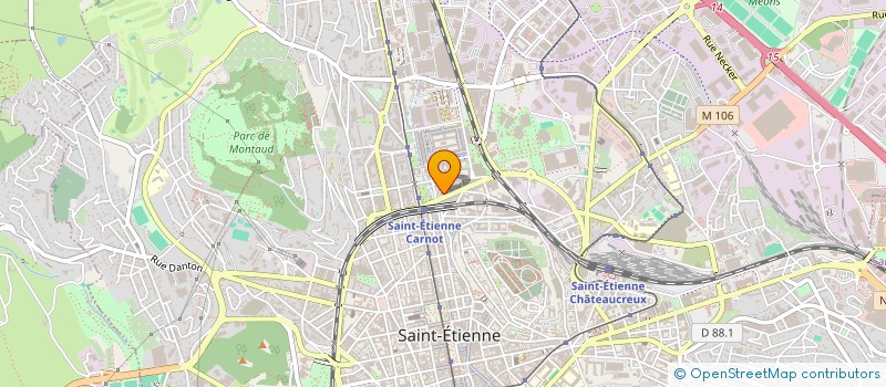 localisation de l'entreprise M G IMPORT EXPORT  SAINT-ETIENNE