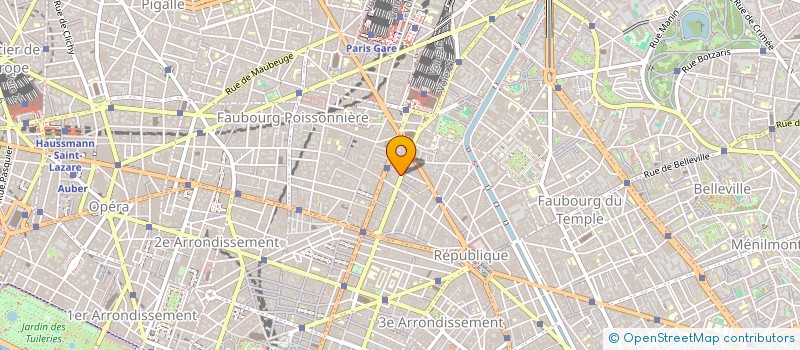 localisation de l'entreprise M G M  PARIS