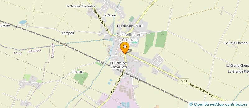 localisation de l'entreprise M-G-N  CORBEILLES