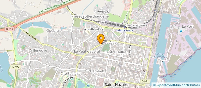 localisation de l'entreprise M G O à SAINT-NAZAIRE