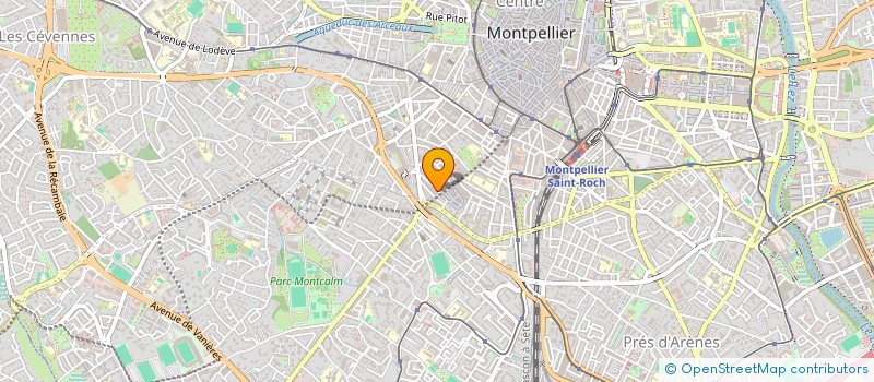 localisation de l'entreprise M G O N SCI à MONTPELLIER