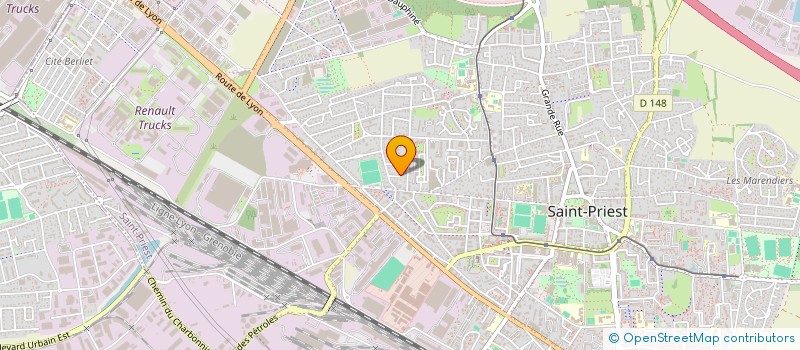 localisation de l'entreprise M G P A  SAINT-PRIEST