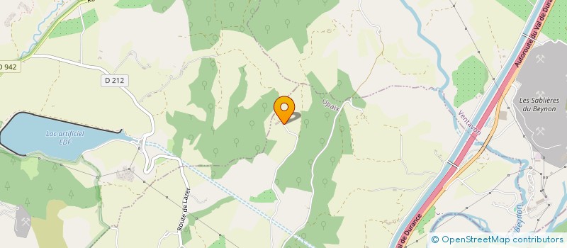 localisation de l'entreprise M.G.P.S.  LARAGNE-MONTEGLIN