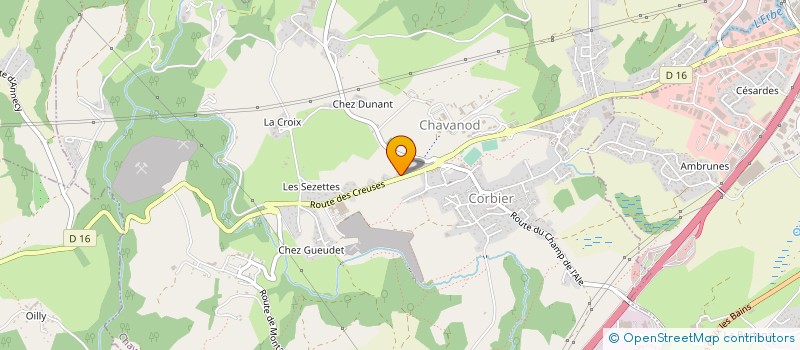 localisation de l'entreprise M.G. PEINTURE  CHAVANOD