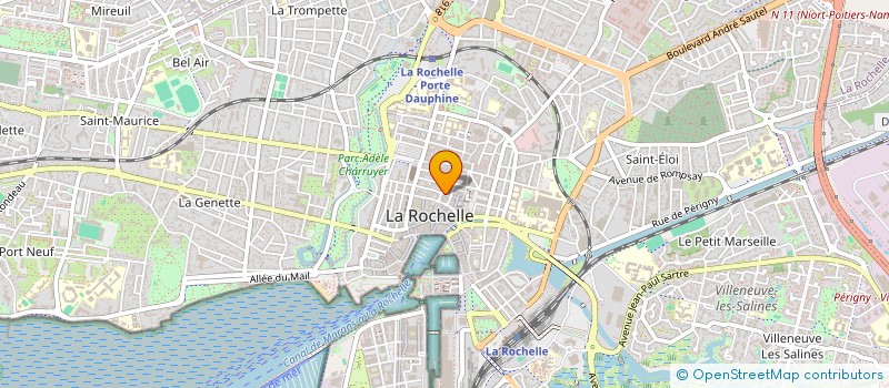 localisation de l'entreprise M G PLUS à LA ROCHELLE