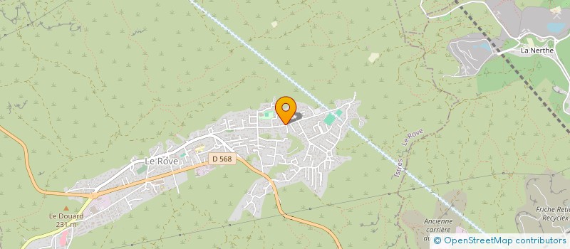 localisation de l'entreprise M G R 45 BATIMENT  LE ROVE