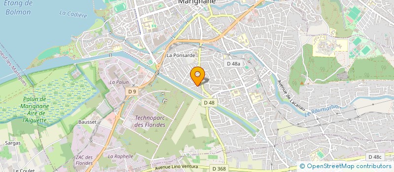 localisation de l'entreprise M G R PALUMBO & FILS à MARIGNANE