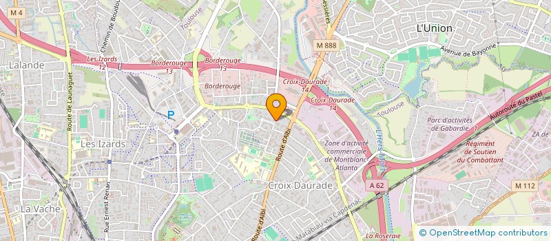 localisation de l'entreprise M.G RENOV' à TOULOUSE