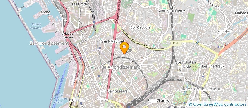 localisation de l'entreprise M.G  RENOVATION  MARSEILLE