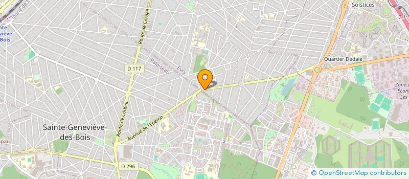 localisation de l'entreprise M.G.S  MORSANG-SUR-ORGE