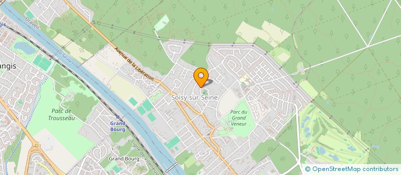 localisation de l'entreprise M.G.S à SOISY-SUR-SEINE