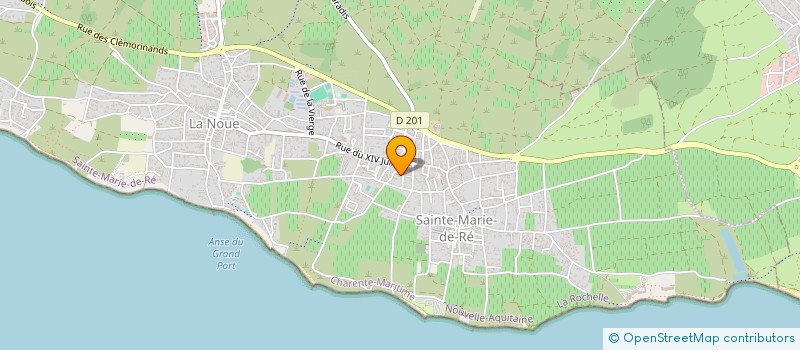 localisation de l'entreprise M&G'S  SAINTE-MARIE-DE-RE