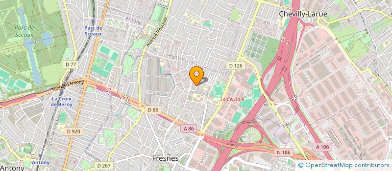 localisation de l'entreprise M.G.S.O. NET  FRESNES