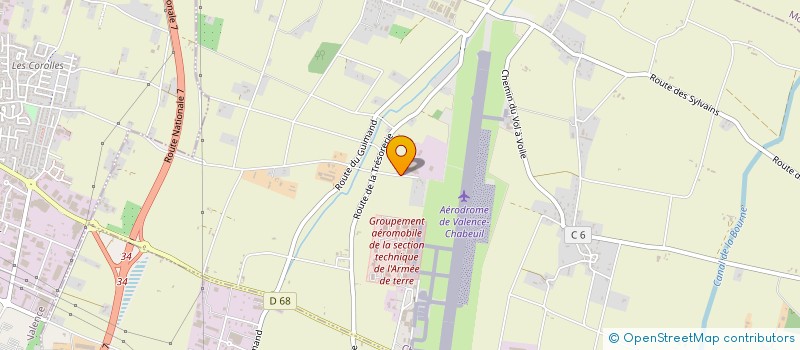 localisation de l'entreprise M.G.S TRAVAUX à CHABEUIL