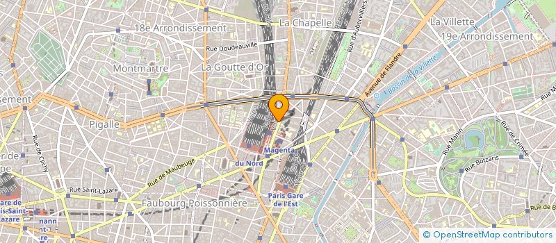 localisation de l'entreprise M G SUN à PARIS