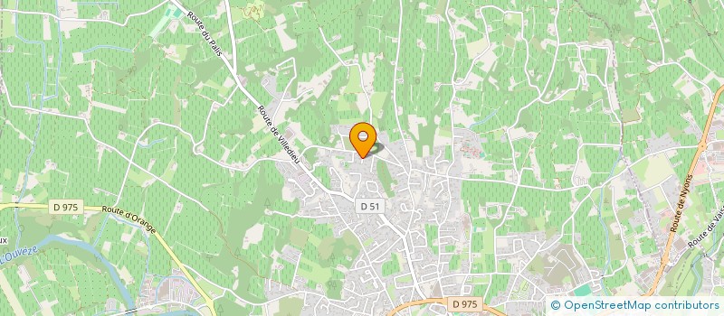 localisation de l'entreprise M.G.V  VAISON-LA-ROMAINE