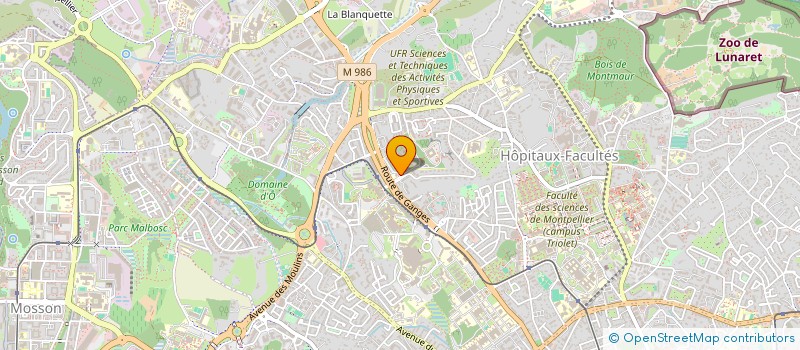 localisation de l'entreprise M-GEII à MONTPELLIER