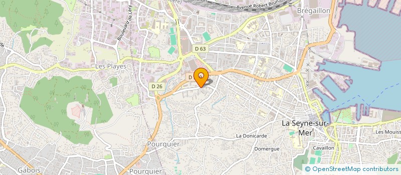 localisation de l'entreprise M.GEVENTI à LA SEYNE-SUR-MER