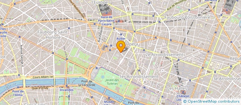 localisation de l'entreprise M&GO à PARIS