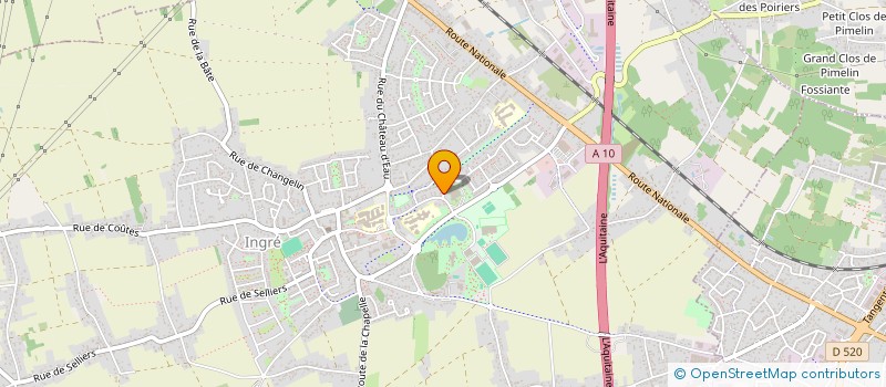 localisation de l'entreprise M-GROUP à ORMES