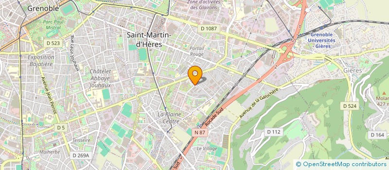 localisation de l'entreprise M GROUP PARTICIPATIONS  SAINT-MARTIN-D'HERES