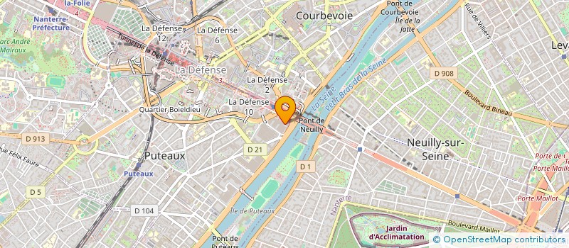 localisation de l'entreprise M-GROUPE à PUTEAUX