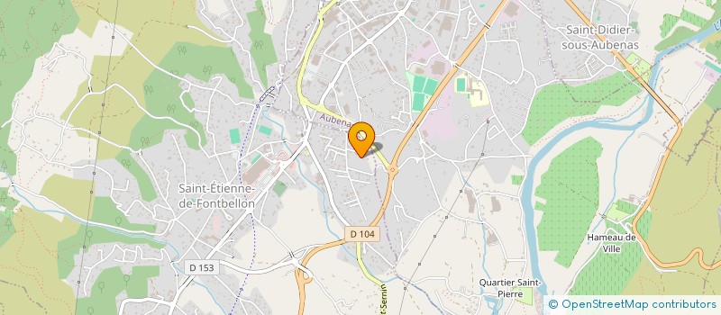 localisation de l'entreprise M GUNES à SAINT-ETIENNE-DE-FONTBELLON