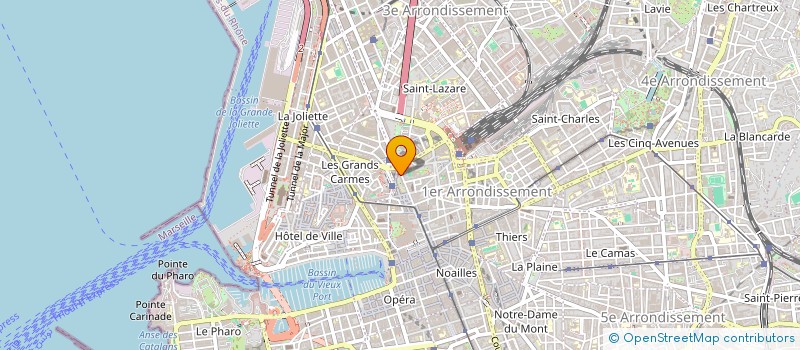 localisation de l'entreprise M&H.13 à MARSEILLE