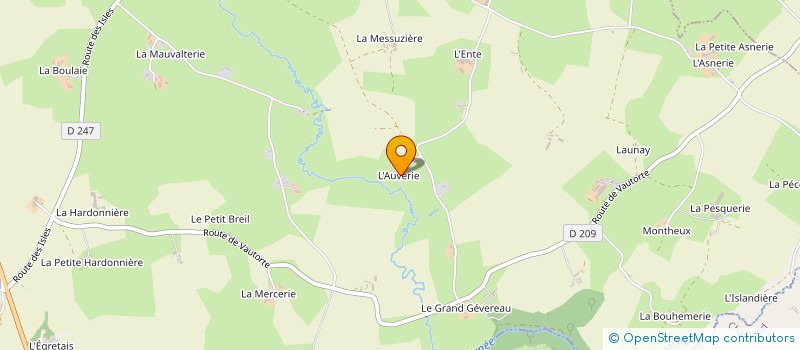 localisation de l'entreprise M.H.  MONTENAY