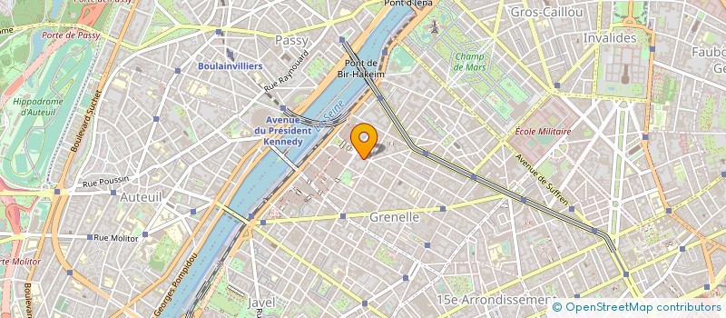 localisation de l'entreprise M&H  PARIS