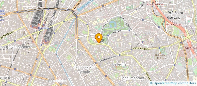 localisation de l'entreprise M&H  PARIS