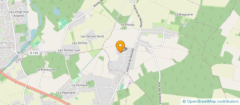 localisation de l'entreprise M&H  MARDIE