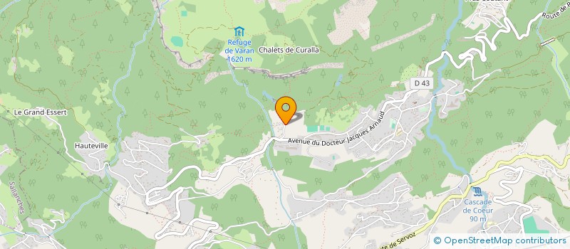 localisation de l'entreprise M.H ACTION  PASSY