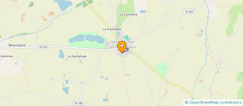 localisation de l'entreprise M H B AUTO à OMBREE D'ANJOU