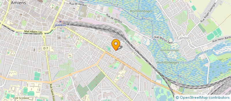 localisation de l'entreprise M&H CONSULTING à AMIENS