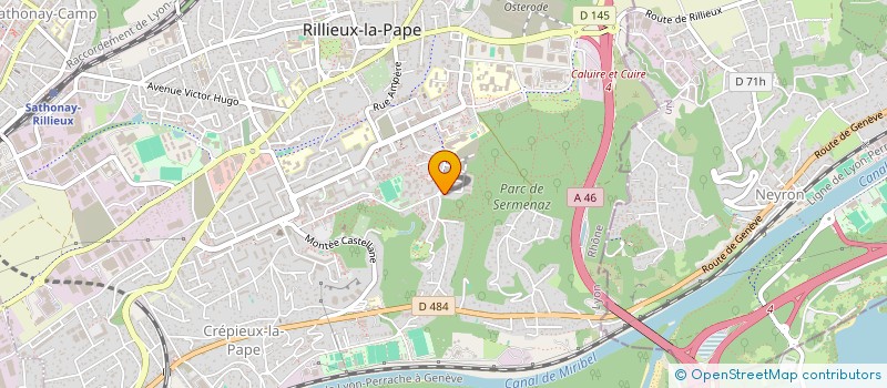 localisation de l'entreprise M.H DEMENAGEM  RILLIEUX-LA-PAPE